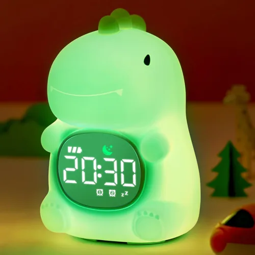 Vista 14 de MASHI Cat Kids - Reloj despertador con tiempo para despertar, entrenador de Gato