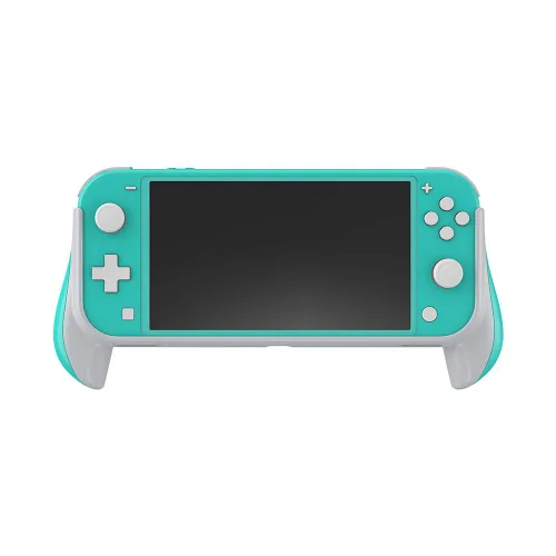 Vista 7 de Laimax Funda protectora ergonómica con asas de agarre para Nintendo Switch Lite, accesorios compatibles con Nintendo Switch Lite (verde)