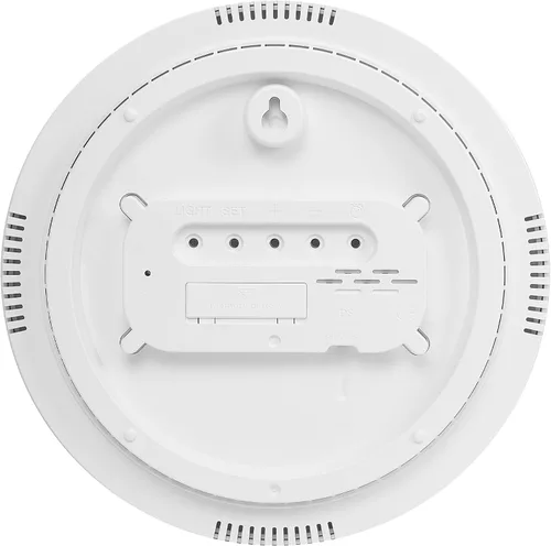 Vista 8 de JoFomp Reloj de pared digital grande de 10 pulgadas con control remoto, pantalla LED, reloj despertador digital enchufable, brillo automático, DST