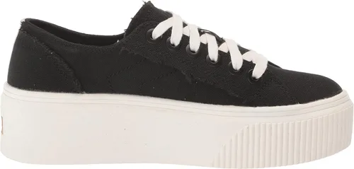 Vista 6 de Dr.Scholl's Shoes Womens for Now Platform Lace Up Retro Fashion Sneaker