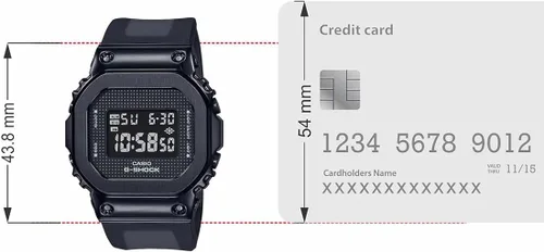 Vista 7 de Casio G-Shock - Reloj de mujer digital Gm-S5600Sb-1 Gms5600Sb-1 200M