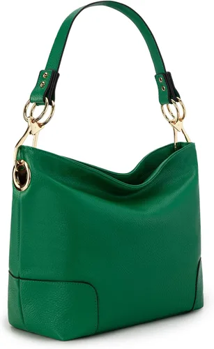 Vista 17 de Montana West - Bolsas hobo medianas para mujer, con asa superior, bandolera, bolso cruzado, bolsa de mano tipo cubo