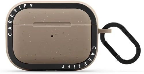 Vista 6 de CASETiFY Bounce Airpods Pro (1ª/2ª generación) - Funda con anillo, color carbón mate