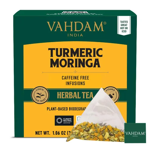 Vista 14 de VAHDAM - Bolsas de té negro Assam (100 unidades) con alto contenido de cafeína, sin gluten, bolsas de té de hojas sueltas enteras Fuertes