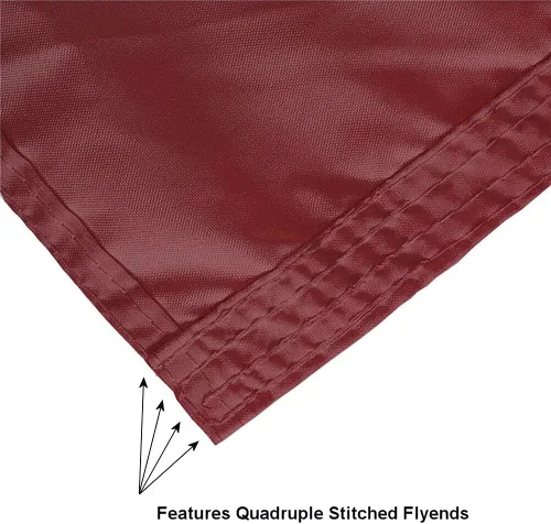 Vista 7 de College Flags & Banners Co. Crimson Tide State of Alabama Roll Tide - Bandera grande para exteriores