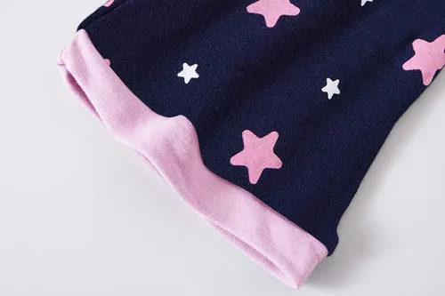 Vista 7 de Pijamas cortas para niñas, ropa de dormir de ajuste cómodo, 100% algodón, pijamas de verano para niños pequeños