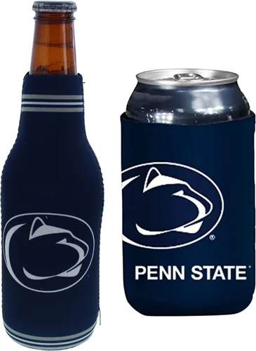 Vista 124 de College Team Color Logo Can & Bottle Holder Insulator Beverage Cooler Set
