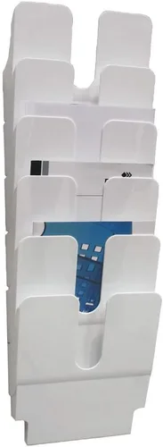 Vista 8 de Durable FLEXIPLUS 2 - Soporte para literatura de retrato A4 Transparente Soporte para documentos montado en la pared Perfecto para volantes
