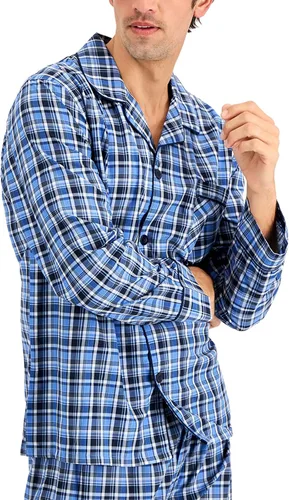 Vista 3 de Hanes Conjunto de pijama de manga larga para hombre