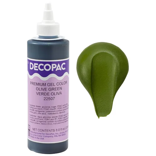 Vista 14 de DecoPac Colorante alimentario de gel prémium Colorante negro para hornear 8 onzas Crema de mantequilla de color, fondant, gel de glaseado