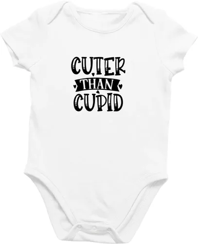 Vista 2 de Printique Body unisex orgánico certificado GOTS para bebé 0-18 meses - Día de San Valentín