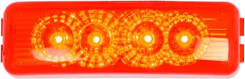 Vista 5 de GG Grand General 77960 Luz LED ámbar/ámbar (lente rectangular Spyder 4 lentes)