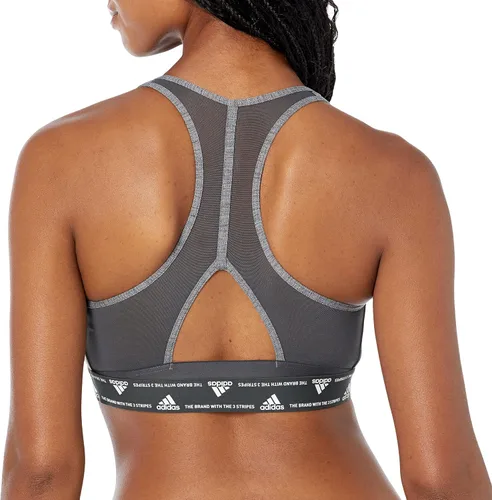 Vista 2 de adidas Sujetador de entrenamiento Powerreact de soporte medio para mujer