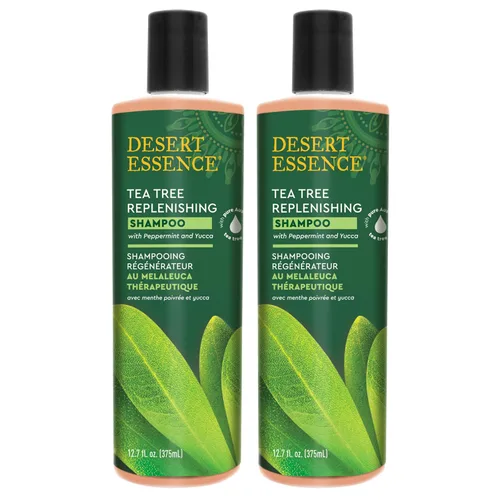 Vista 11 de Desert Essence, champú para reponer árbol de té, 12.9 onzas líquidas