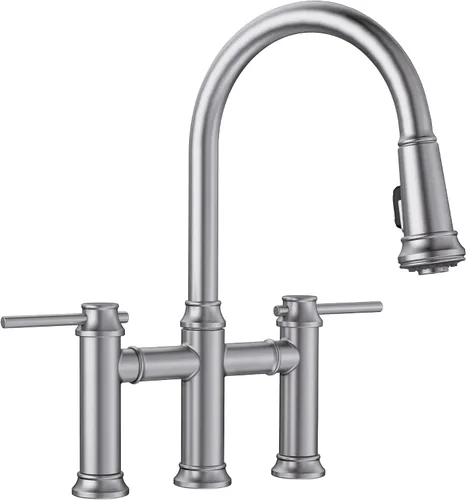 Vista 6 de Empressa - Grifo de puente desplegable (1.5 GPM, color negro mate)