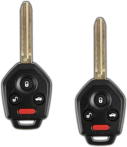 Vista 9 de KeylessOption llavero remoto de auto para entrada sin llave, en blanco, arranque de chip completo para Impreza