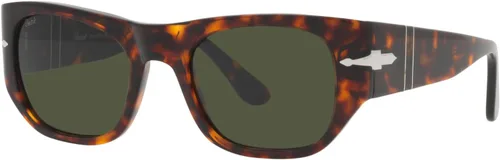 Vista 2 de Persol PO3308S - Gafas de sol rectangulares, Gris transparenteAzul degradado Azure