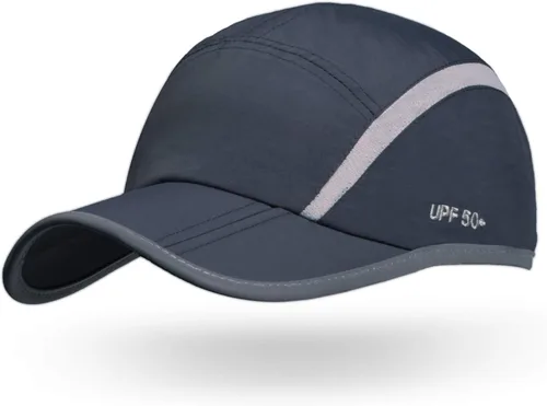 Vista 70 de ELLEWIN Gorra de béisbol unisex UPF 50 sin estructura, con pico grande y plegable