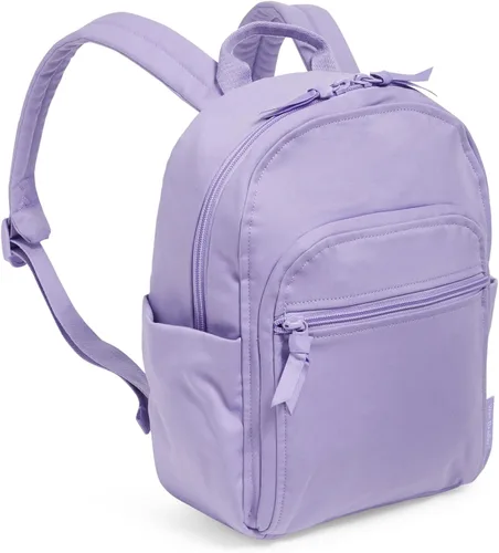 Vista 2 de Vera Bradley Mochila pequeña de algodón para mujer
