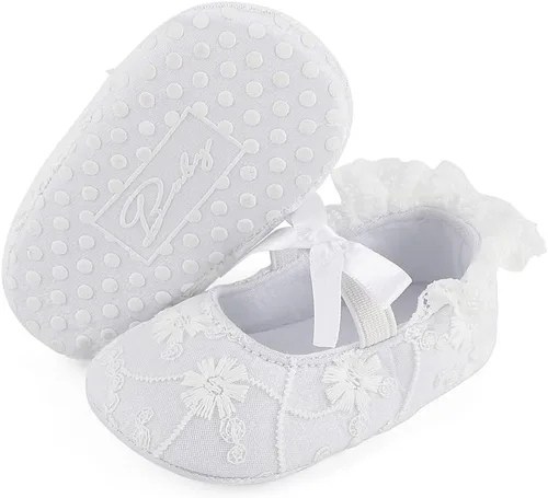 Vista 6 de Zapatillas Estamico de deporte, diseño de lazo con suela suave, para bebé