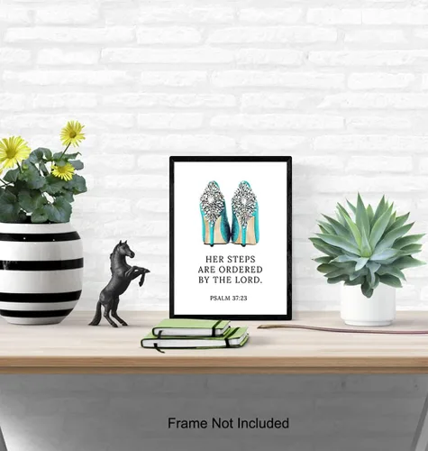 Vista 5 de Regalos cristianos glamorosos para mujeres, decoración de pared religiosa, versículos de la Biblia, decoración de pared de las Sagradas Escrituras