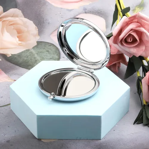 Vista 5 de Zuo Bao Regalo de primera comunión para niñas, espejo de maquillaje para primera comunión, regalo de bautismo (primera comunión)