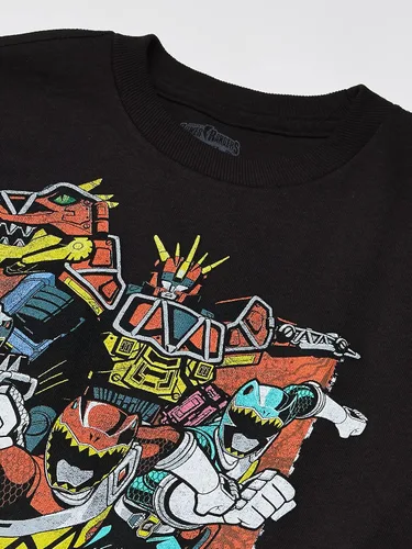 Vista 2 de Power Rangers Dino Charge - Camiseta de manga corta para niño