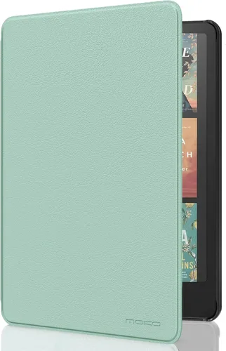 Vista 27 de MoKo Funda para Amazon Kindle Basic de 11ª generación 2024/2022 de 6 Verde medianoche