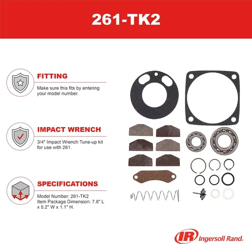 Vista 5 de Ingersoll Rand - Kit de afinación del motor para Irt261/271 (261-TK2)