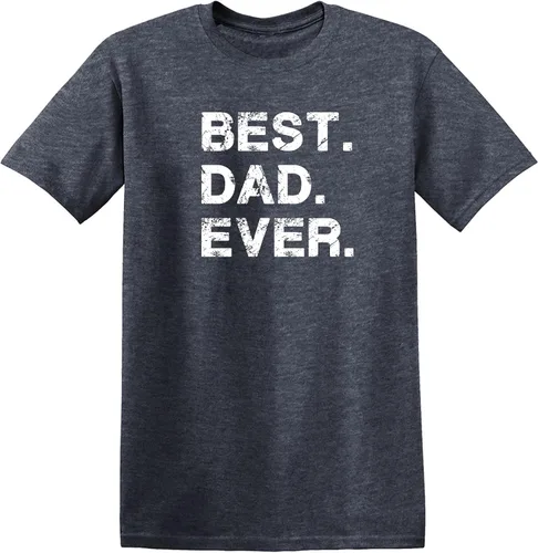 Vista 14 de Feelin Good Tees El mejor regalo de papá para papá, camiseta gráfica divertida del Día del Padre "Best Dad Ever" Camisetas gráficas novedosas