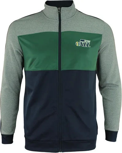 Vista 6 de Outerstuff NBA Youth Boys (8-20) Chaqueta de rayas con cremallera completa Atlanta Hawks