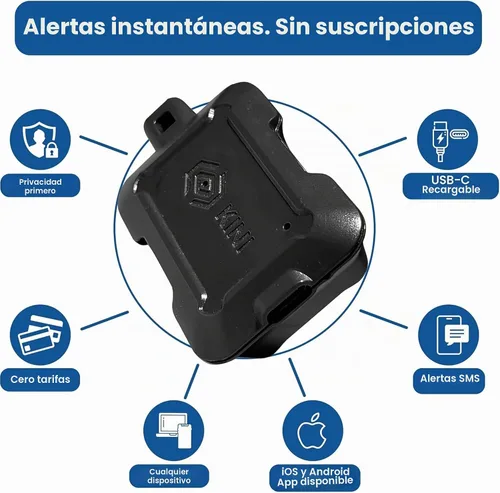 Vista 2 de Alarma con sensor de movimiento Wi-Fi Kini y alerta de manipulación - App, SMS y alertas de correo electrónico instantáneas, cajas fuertes