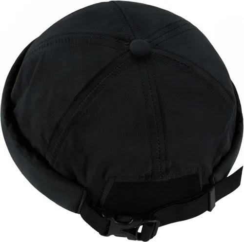 Vista 15 de Croogo Gorra Docker de secado rápido, ligeros, transpirables, sin ala para hombre Ct81-negro