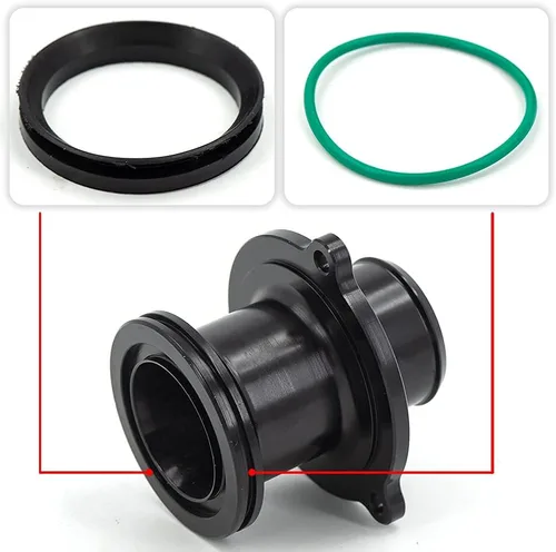 Vista 9 de Tubo de eliminación de silenciador turbo para motor turbo EA888 para motores vag 2.0 tfsi audi vw golf7 1.8t 2.0t gasolina