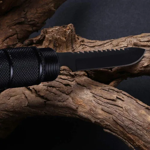 Vista 4 de LIANTRAL - Hacha de camping plegable, hacha de supervivencia táctica para campamento en el exterior