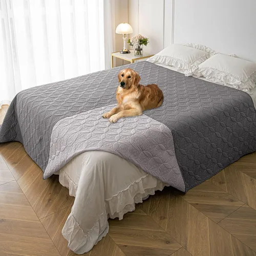 Vista 34 de Manta impermeable para perro, 30 x 30 pulgadas, fundas de sofá para mascotas pequeñas para sofá, silla, cama, protector de muebles de perros