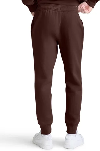 Vista 2 de Champion Pantalones deportivos de forro polar para hombre, ajuste estándar, forro polar de peso medio, disponibles en tallas regulares y grandes