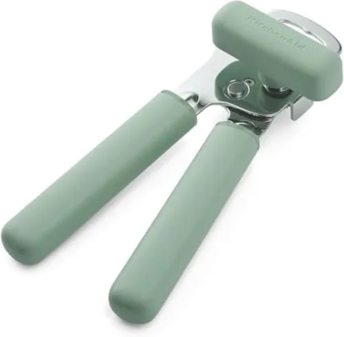 Vista 15 de KitchenAid Abrelatas y abrebotellas multifunción clásico, fácil de usar, rueda de corte de acero inoxidable afilada, asas ergonómicas suaves