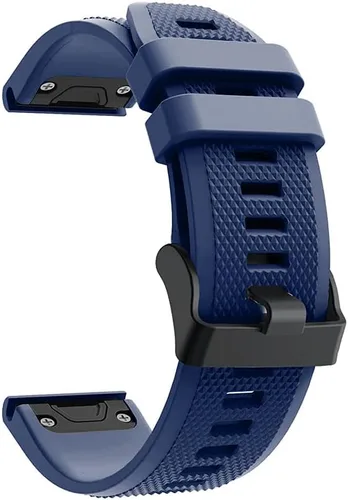 Vista 8 de REYDA Correa de silicona compatible con Garmin Fenix 8 Pro/8/E 1.850 in, 0.866 in, correa de reloj de ajuste rápido, suave y transpirable, pulsera