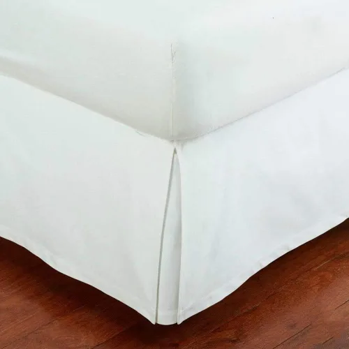 Vista 12 de Linen Plus - Falda de cama plisada de lujo de 14.0 pulgadas. De caída plisada, guardapolvos, color sólido., Negro, Completo