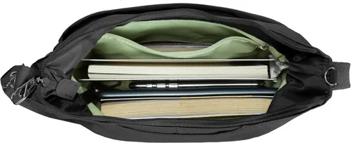 Vista 8 de Travelon Bandolera mediana antirrobo Roam Negro