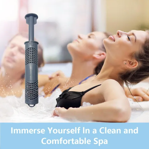 Vista 8 de Cartucho de iones de plata para bañera de hidromasaje, cartucho de iones plateados para spa de aguas termales, palos minerales de spa para bañera