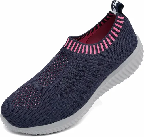 Vista 2 de konhill - calzado deportivo con malla transpirable, sin cordones, para mujer