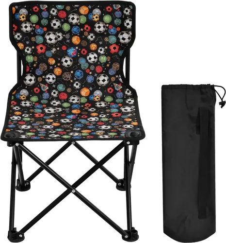 Vista 4 de Al aire libre plegable fútbol fútbol camping sillas para adultos silla de camping portátil silla de césped ligero 202a6235