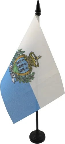 Vista 48 de AZ FLAG Aland Table Flag 4x6 in 100D Polyester Plastic Base Indoor use Finnish 15x10 cm desk flag stitched finish with reinforced edges with