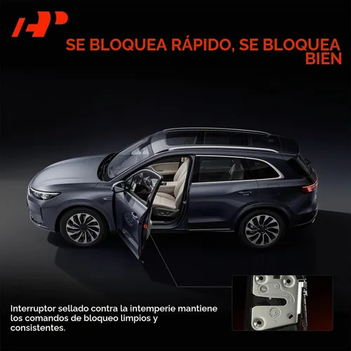 Vista 3 de A-Premium Actuador de Cerradura de Pestillo de Puerta Compatible con Nissan Altima 2013 2014 2015 2016 2017 2018, Sedán - Conjunto de Actuador