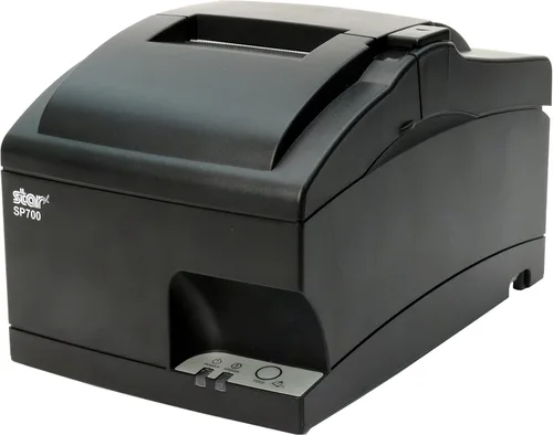 Vista 3 de Impresora de impacto Star Micronics 39336532 Modelo SP742ME cortador, Ethernet, fuente de poder interna, gris