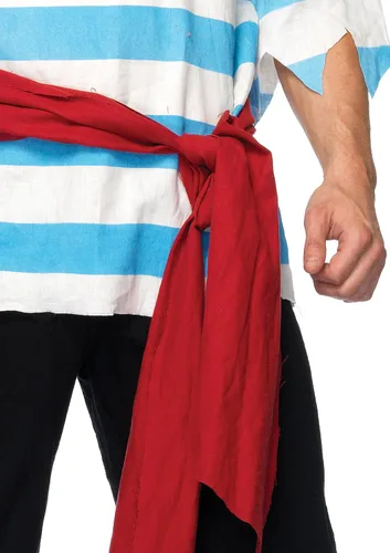 Vista 4 de Leg Avenue Disfraz de pirata pillo para hombre