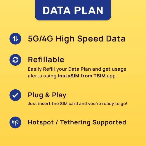 Vista 2 de Tarjeta SIM de Indonesia Plan recargable súper económico de 5 GB! Activación automática de validez de 30 días Se permite hotspot Solo datos