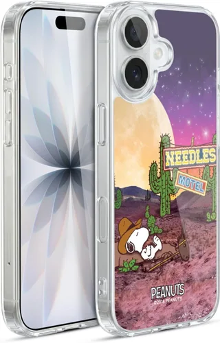 Vista 172 de Head Case Designs Funda de gel con licencia oficial de Peanuts Nebula Cactus Needles Snoopy Space Cowboy [protección de grado militar] compatible